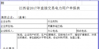 江西:印發(fā)2017年電力用戶與發(fā)電企業(yè)直接交易<font color=