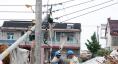 圖為抗風災(zāi)保供電