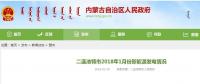 內(nèi)蒙古二連浩特2018年1月份新能源發(fā)電情況：光伏發(fā)電同比增長54.97%