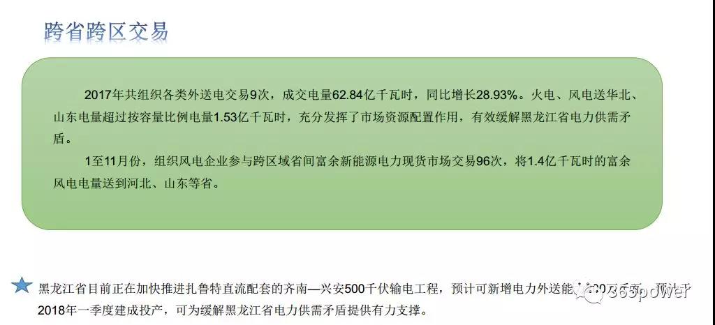 干貨！東北、西北區(qū)域2017售電市場情況