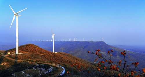 煙臺(tái)迎大風(fēng)天氣 風(fēng)電出力、發(fā)電量均創(chuàng)歷史新高