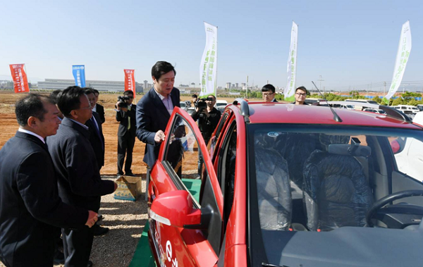 江鈴新能源車落戶昆明 打開(kāi)西南橋頭堡