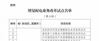 發(fā)改委、能源局公布第三批97個(gè)增量配電業(yè)務(wù)改革試點(diǎn)名單