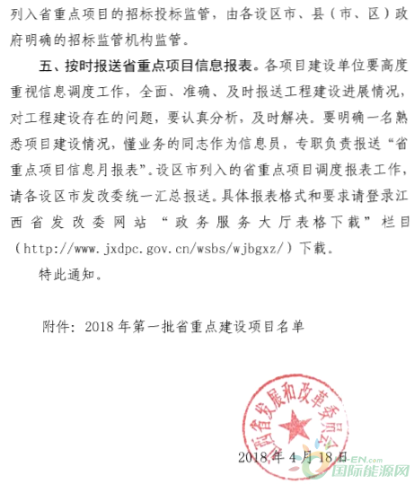 建成投產(chǎn)7個(gè)、續(xù)建14個(gè)、計(jì)劃新開工9個(gè)！30個(gè)風(fēng)電項(xiàng)目入選江西省2018年第一批重點(diǎn)建設(shè)項(xiàng)目！