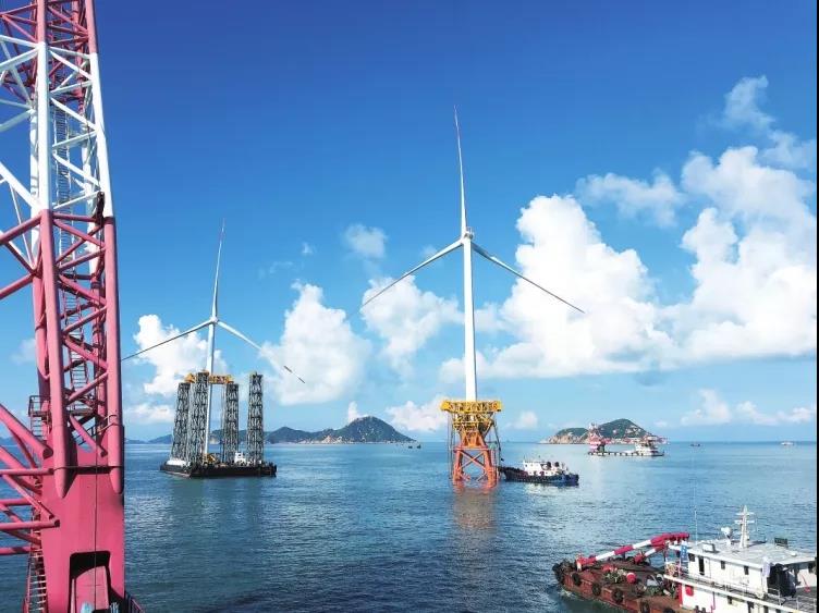 首批3臺風機投運！廣東首個海上風電項目年底100MW將全面建成投產(chǎn)