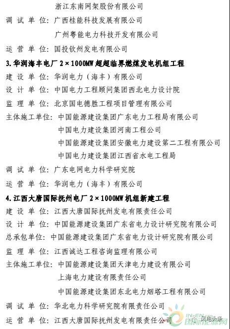 7個風(fēng)電工程獲獎！2018中國電力優(yōu)質(zhì)工程評審結(jié)果名單出爐?。ǜ皆敿?xì)名單）