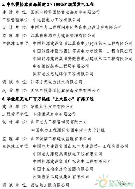 7個風(fēng)電工程獲獎！2018中國電力優(yōu)質(zhì)工程評審結(jié)果名單出爐！（附詳細(xì)名單）
