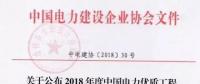 7個(gè)風(fēng)電工程獲獎(jiǎng)！2018中國(guó)電力優(yōu)質(zhì)工程評(píng)審結(jié)果名單出爐?。ǜ皆敿?xì)名單）