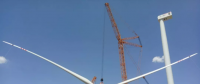 陸上風(fēng)電重器：三一重能第一臺3.4MW風(fēng)電機(jī)組順利完成吊裝！