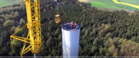 視頻派丨230米！世界上最高的風電機組吊裝全過程