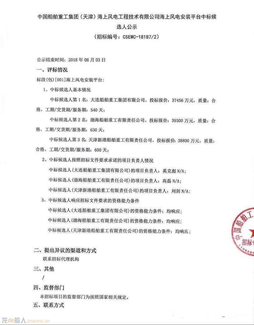 3.7億元！這家船廠將中標(biāo)海上風(fēng)電安裝平臺