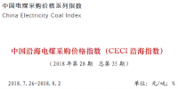 中電聯(lián)公布沿海電煤采購指數(shù)CECI第35期:煤價持續(xù)下行