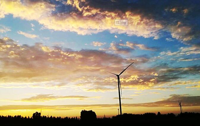 臨西運(yùn)河200兆瓦風(fēng)電場項(xiàng)目一期100兆瓦全容量并網(wǎng)發(fā)電