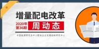 增量配電改革周動態(tài)丨2020年第36期